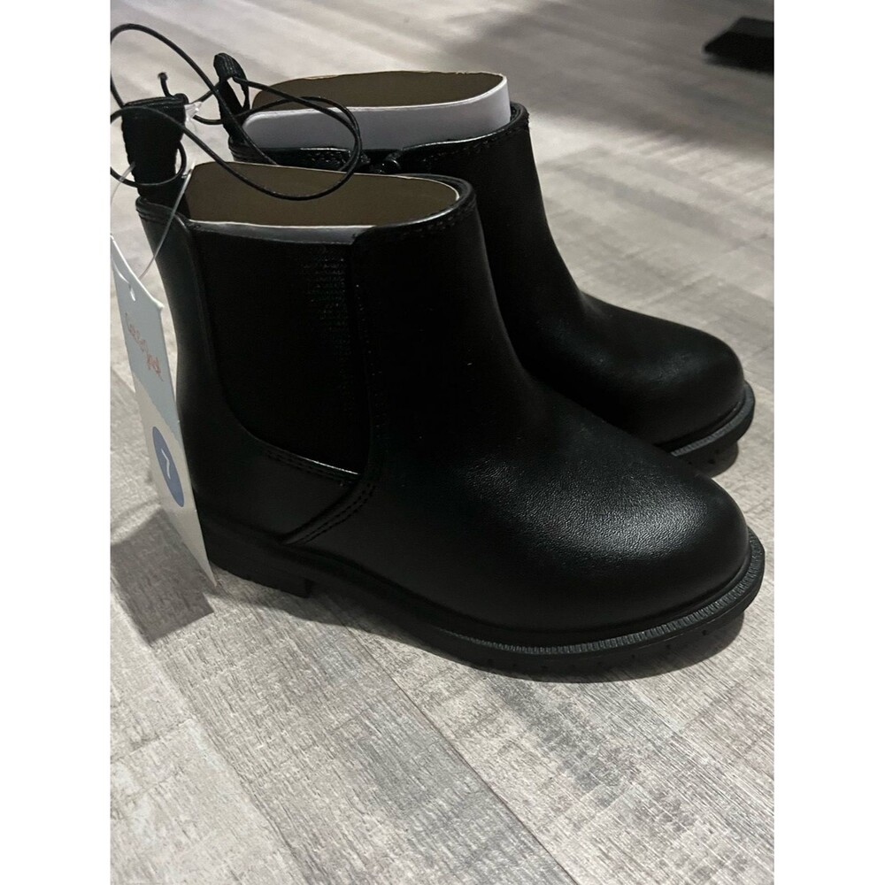 Cat & Jack Toddler Black Chelsea Boots